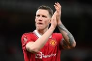 Weghorst in action for United.